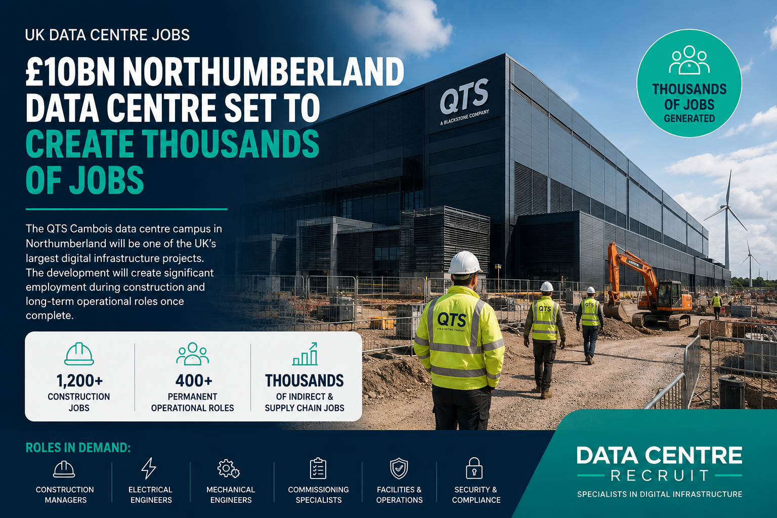 £10bn Northumberland Data Centre Set to Create Thousands of Jobs £10bn Northumberland Data Centre Set to Create Thousands of Jobs